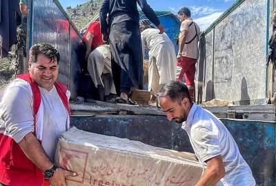 Photo reportage / Red Crescent Relief of the Islamic Republic of Iran in the earthquake-stricken areas of Paktika  