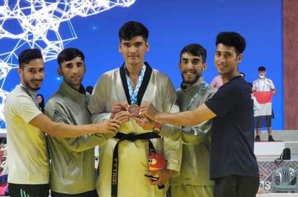 کسب سه مدال برونز توسط تکواندوکاران افغانستان در مسابقات قهرمانی آسیا