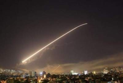 Zionist missile attack on Syria