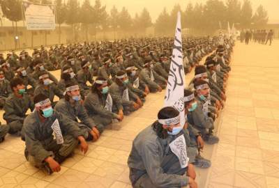 فراغت 450 نیروی امنیتی پس از سپری نمودن یک دوره آموزشی در قندوز
