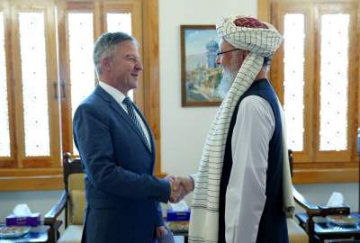 دیدار معاون یوناما در افغانستان با مقامات امارت اسلامی در کابل