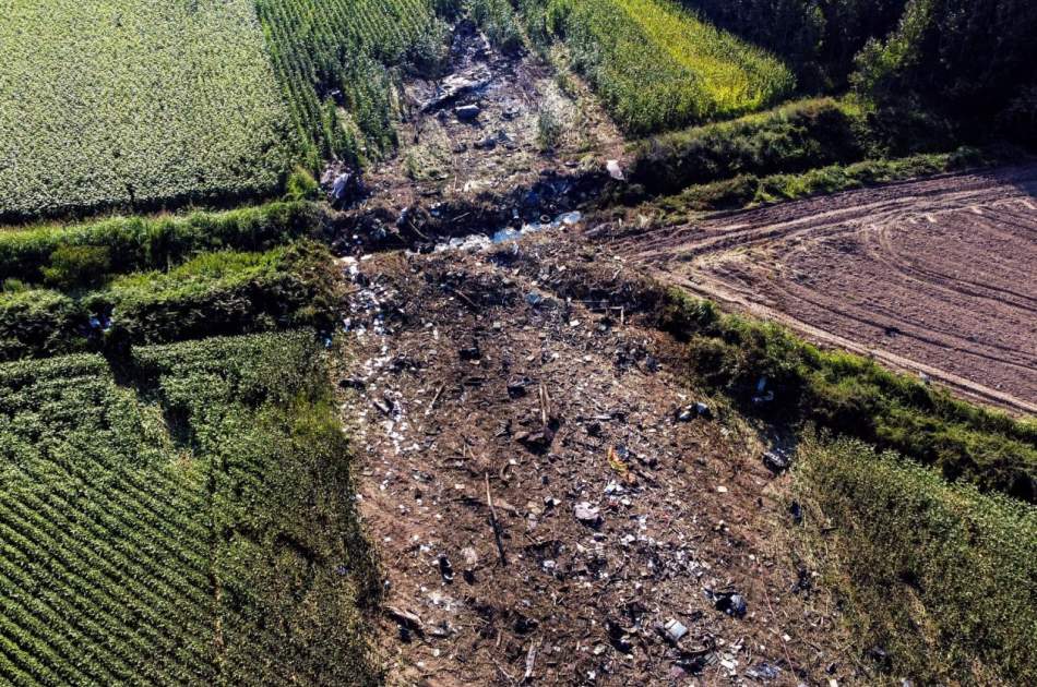 هواپیمای حامل مهمات صربستان در یونان سقوط کرد