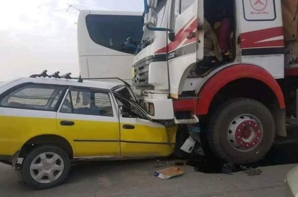 جان باختن ۴ نفر در یک حادثه ترافیکی در زابل