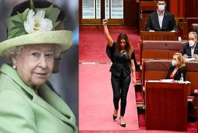 The Australian senator called the Queen of England a "colonialist"