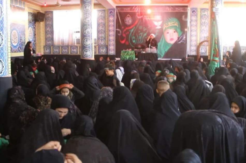 مراسم شیرخوارگان حسینی در هرات؛ اهلبیت(ع) زحمات زیادی در راه دین کشیدند
