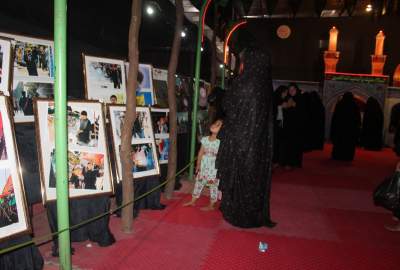 گزارش تصویری/ برگزاری نمایشگاه محرمی «پیوستگان قافله عشق» در هرات  