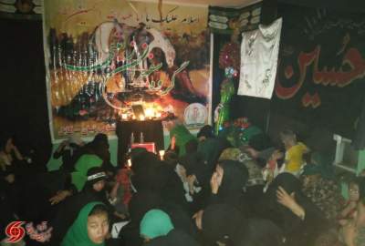 گزارش تصویری: مراسم شام غریبان در بخش بانوان مرکز تبیان در کابل