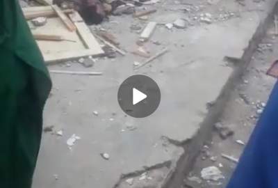ویدیو / انفجار کابل توسط یک عامل انتحاری صورت گرفته است  