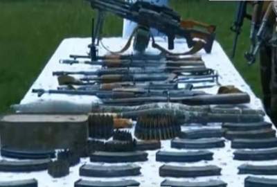 Baghlan Intelligence forces seized weapons