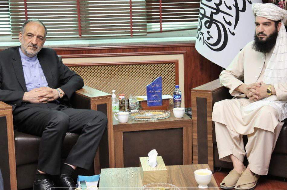 وزیر صحت با سفیر جمهوری اسلامی ایران در کابل دیدار کرد
