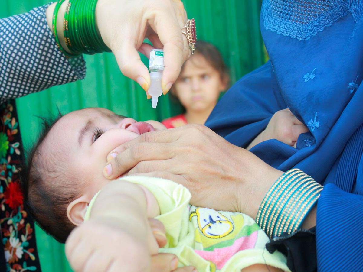 سازمان جهانی صحت:  ۹ میلیون کودک در افغانستان واکسین فلج اطفال دریافت کردند