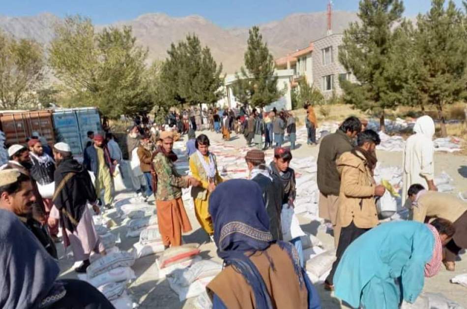 Reducing the process of UN aid to the needy in Afghanistan