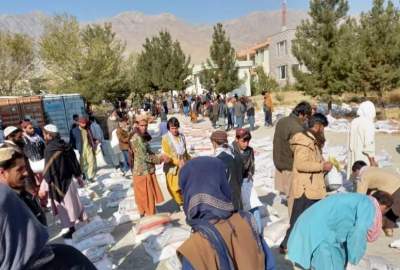 Reducing the process of UN aid to the needy in Afghanistan