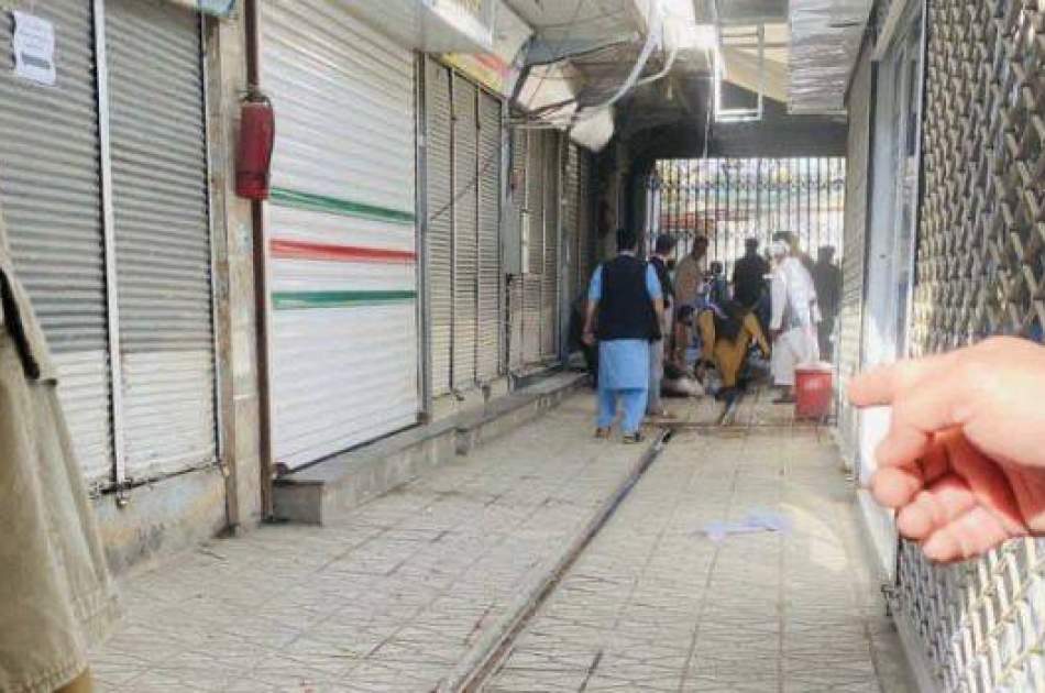 انفجار بمب دستی در مارکت صرافی تالقان