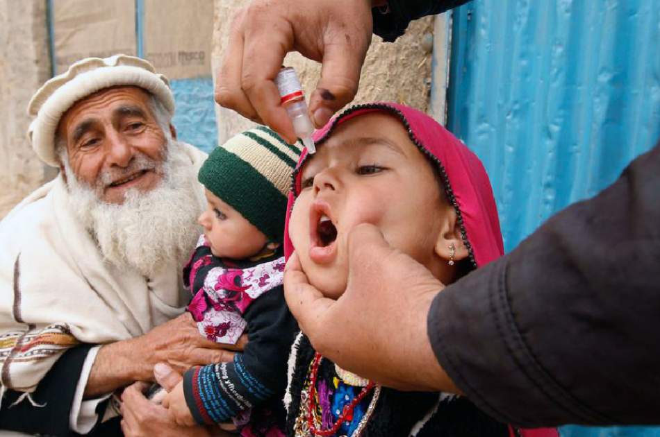 Ppolio vaccination campaign was launched in Afghanistan