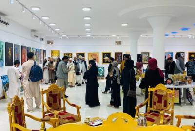 Artworks exhibition in Herat
