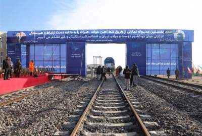 خط‌ آهن هرات-خواف تا دوماه آینده آماده بهره‌برداری می‌‌شود