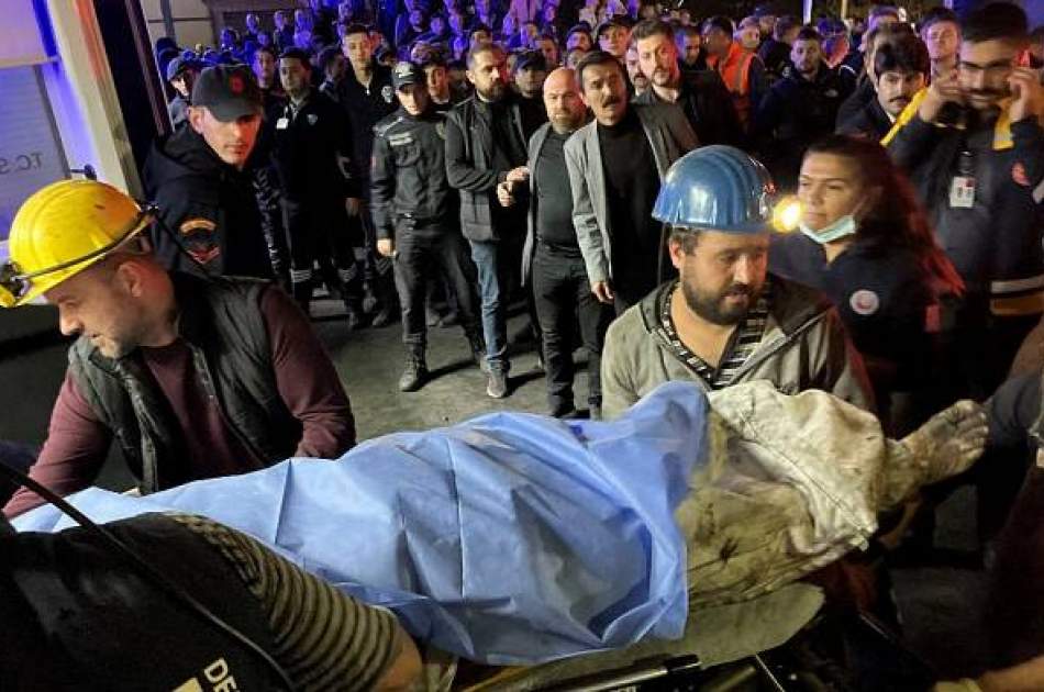 انفجار معدن ذغال سنگ در ترکیه 28 کشته برجای گذاشت