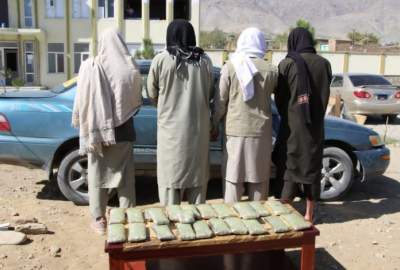 4 Drug Traffickers Arrested in Parwan