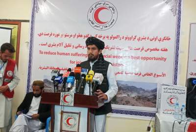 مردم و حکومت در رساندن هلال‌احمر افغانی به خودکفایی مسئولیت دارند