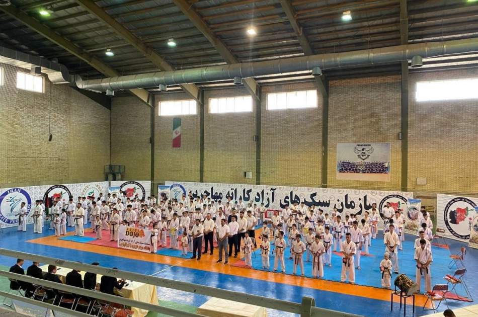 گزارش تصویری/ برگزاری چهارمین دور مسابقات سراسری کاراته آزاد مهاجرین مقیم ایران در تهران  
