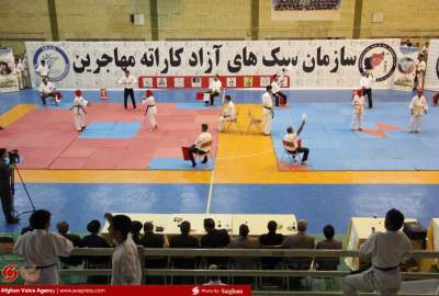 گزارش ویدئویی/ چهارمین دوره مسابقات سراسری کاراته آزاد مهاجرین مقیم ایران در تهران  