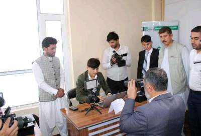 عواید 11 میلیون افغانی اداره توزیع تذکره الکترونیک در فاریاب