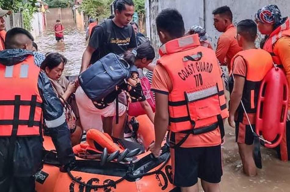 The typhoon left 170 dead and injured in the Philippines