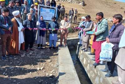2 Public Benefit Projects Commissioned in Bamyan