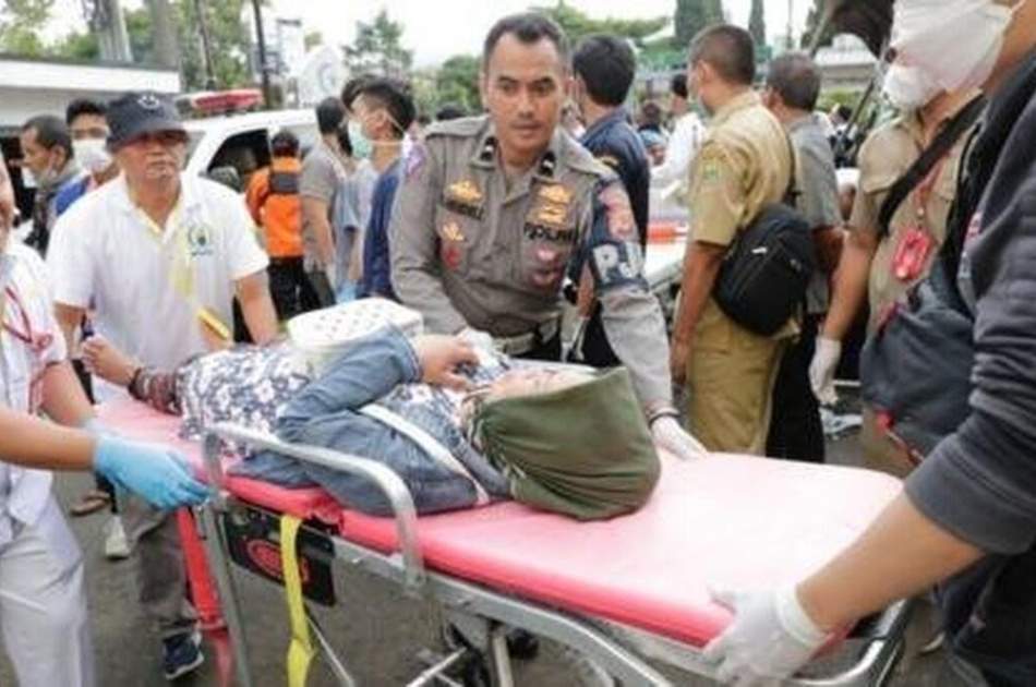 زمین‌لرزه در اندونزی ۵۴ کشته و صدها زخمی برجای گذاشت