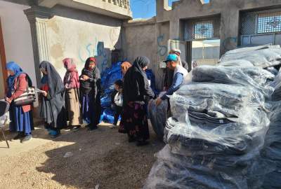 توزیع کمک زمستانی برای هزاران خانواده نیازمند در بامیان