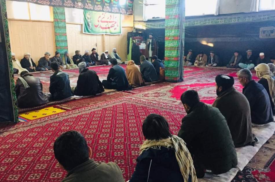 مراسم فاتحه‌خوانی مرحوم طاهر بشارت در مزار شریف برگزار شد