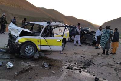 رویداد ترافیکی در فاریاب ۱۴ کشته و زخمی برجا گذاشت