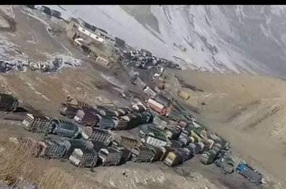 بسته شدن راه انتقال زغال سنگ دره صوف؛ رانندگان اعتصاب کردند