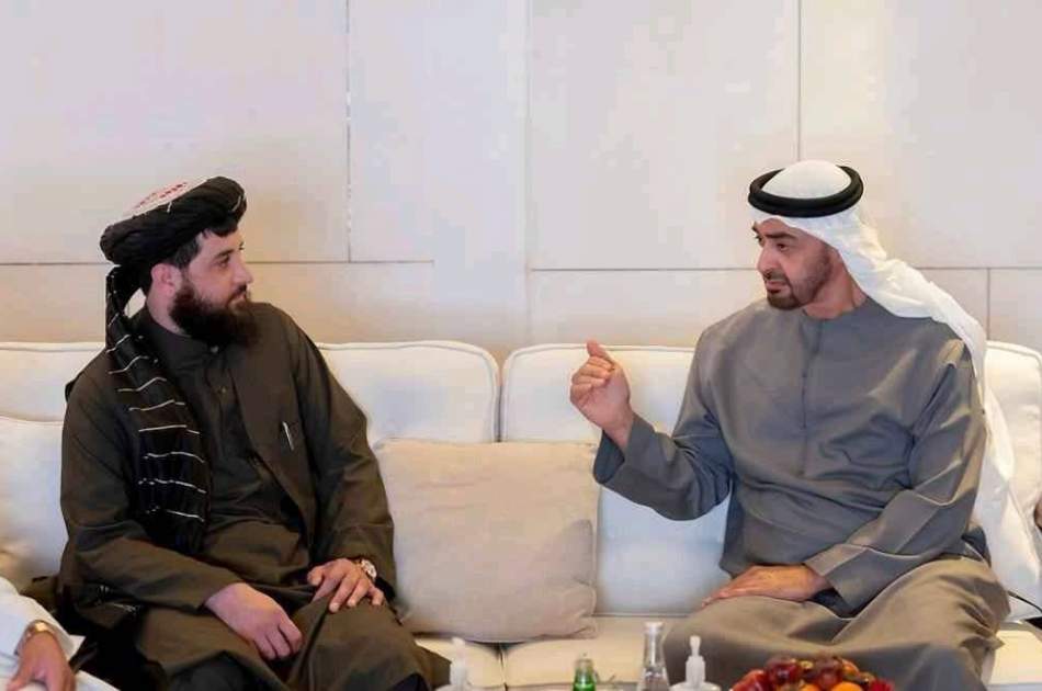 دیدار سرپرست وزارت دفاع با رییس دولت امارات؛ یعقوب مجاهد خواستار سرمایه‌گذاری تمام افغان‌ها در کشور شد