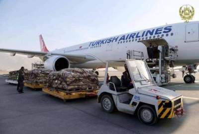 More than 800 tons of goods have been exported through air corridors