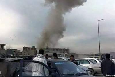 Blast outside the Kabul military airport