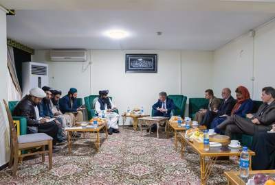 UN delegation meets with Haqqani