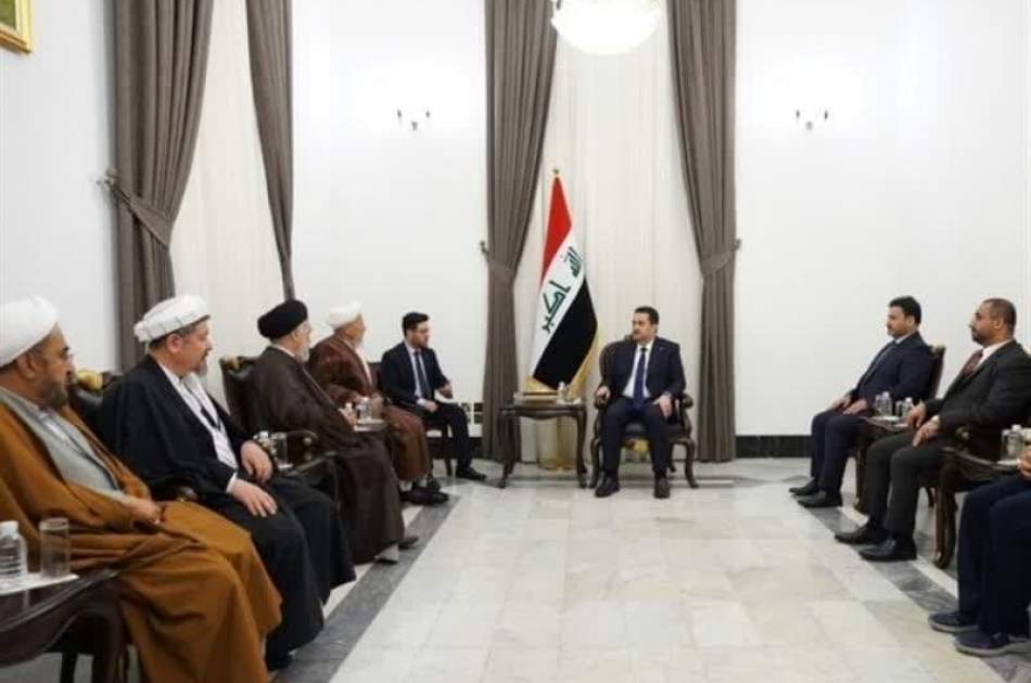 رایزنی نخست وزیر عراق با هیئت شورای علمای شیعه افغانستان