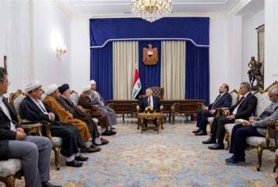 The President of Iraq emphasized on peace and stability in a meeting with the delegation of Shia Ulema Council of Afghanistan