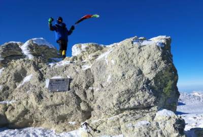اولین صعود زمستانی به بلندترین قله ایران توسط کوهنوردان مهاجر افغانستانی  