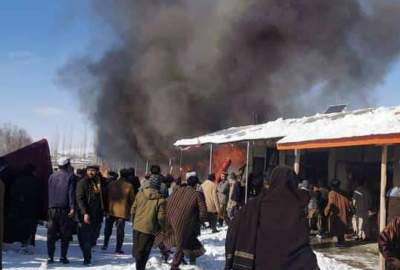 The fire in Badakhshan left millions of Afghanis in damages