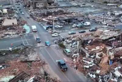 جنوب امریکا در تاریکی فرو رفت؛ ۹ نفر بر اثر طوفان کشته شدند