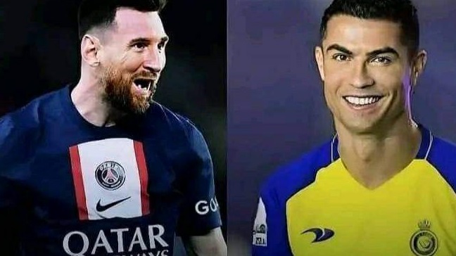 The confrontation of two stars; Messi and Ronaldo face off again