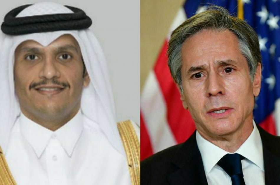 وزیران خارجه امریکا و قطر در مورد افغانستان گفتگو کرده اند