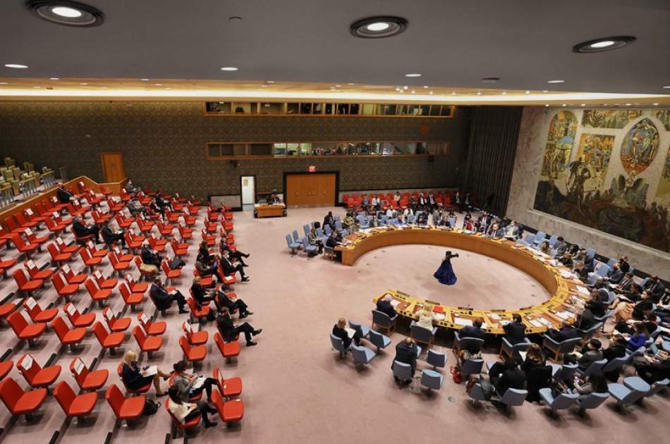 Holding a closed session of the UN Security Council on Afghanistan