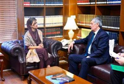 Hana Rabbani Kahar, in a meeting with Zamir Kabulov, discussed the security of the region and Afghanistan