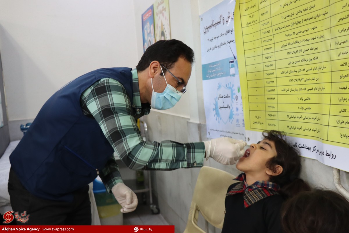 واکسیناسیون حدود ۶۰ درصد از مهاجرین خارجی در مشهد مقدس