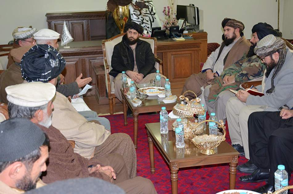 Mohammad Yaqoob Mujahid meets with former generals