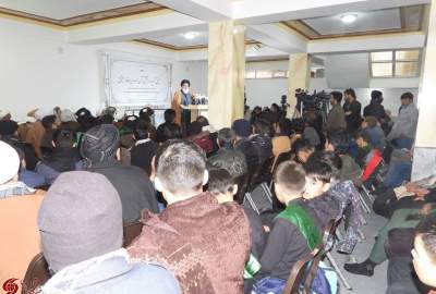 گزارش تصویری/ همایش «کیستی شهید و نقش آن در مدیریت اجتماع» همزمان با سالگرد شهادت شهید مصباح مزاری و حمله تروریستی به مرکز تبیان در کابل  